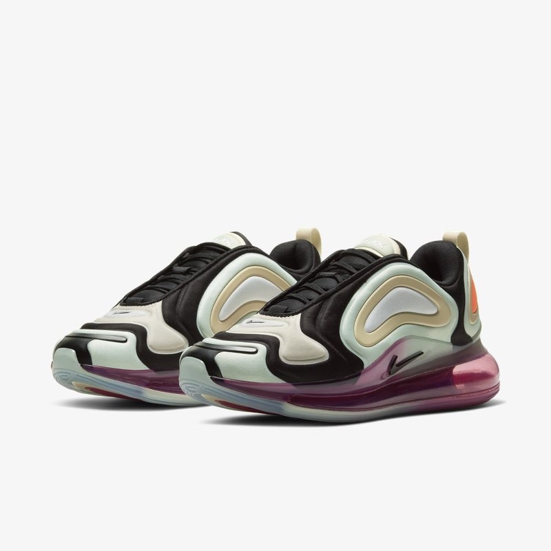 Nike Air Max 720 Women's Shoes Black-Black-Fossil-Purple ci3868