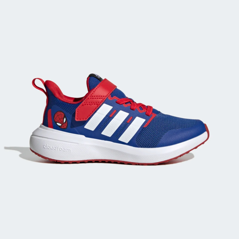 adidas adidas x Marvel FortaRun Spider-Man 2.0 Cloudfoam Sport Running met Elastische Veters en Klittenband | HP9001