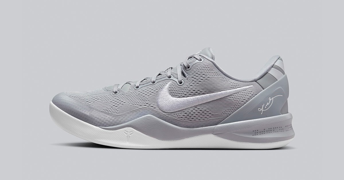 nike gum Kobe 8 Protro "Wolf Grey": A Timeless Update for Autumn 2024