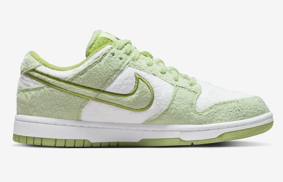 Flauschiges Fleece für den Nike Dunk Low