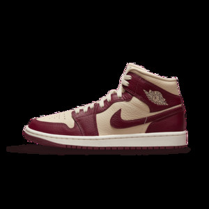 Air GREY jordan 1 Mid SE Split Beach Cherrywood (W) | DR501-200