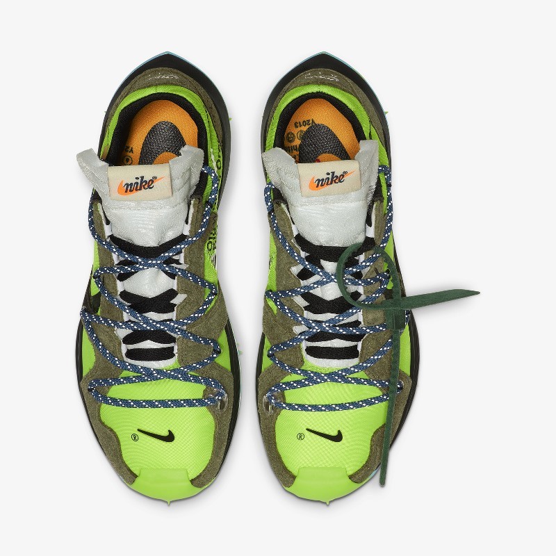 Off-White x Nike Zoom Terra Kiger 5 Electric Green | CD8179-300