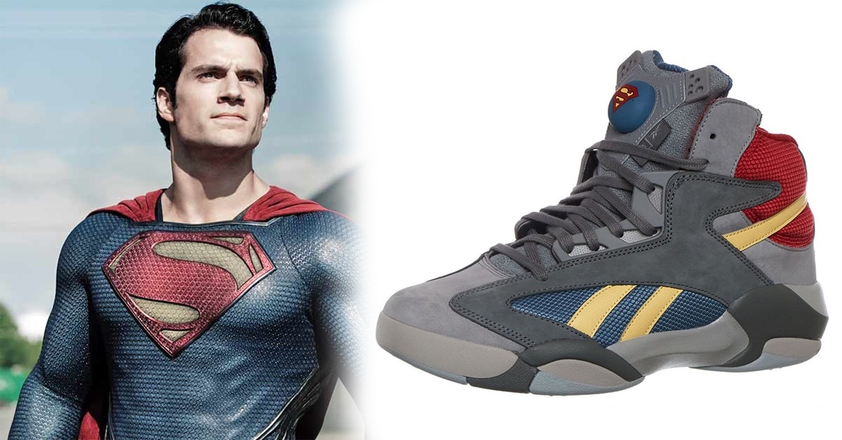 Reebok on sale superman shoes