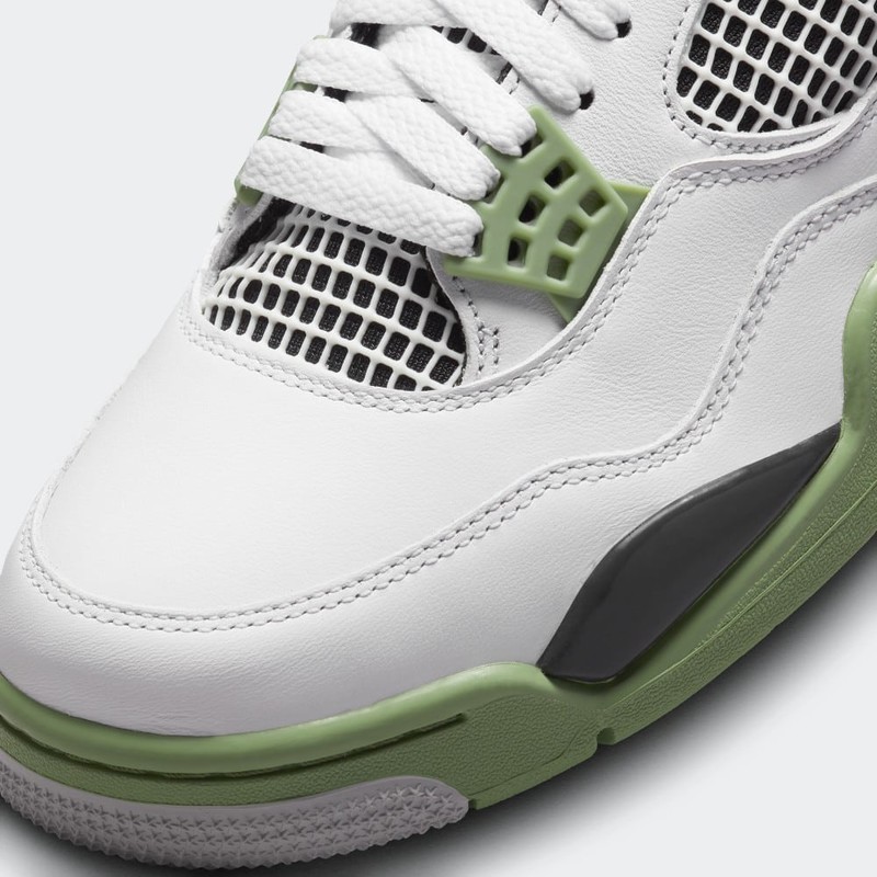 Wmns Air Jordan 4 Retro 'Seafoam' - Air Jordan - AQ9129 103 -  white/seafoam/dark ash/neutral grey