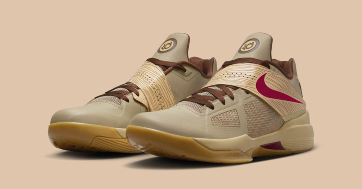 Nike KD 4 "Year of the Dragon 2.0" returns with warm brown tones and embroidered dragon detailing