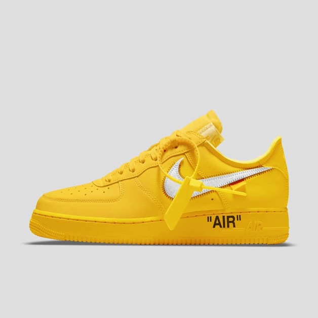 Offizielle Bilder vom Off-White x Nike Air Force 1 „Lemonade“