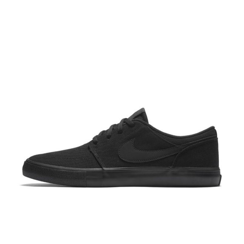 Nike sb solarsoft on sale portmore ii canvas black