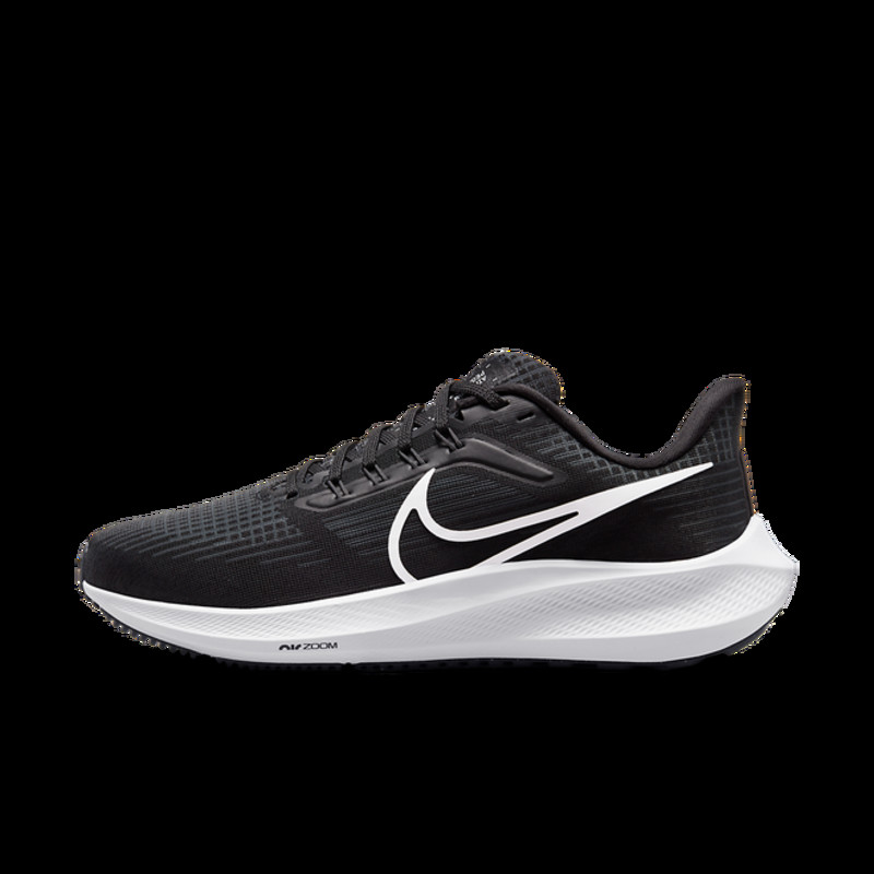 Nike Wmns Air Zoom Pegasus 39 Wide 'Black Dark Smoke Grey' | DM0173-001