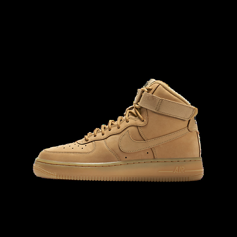 Nike Air Force 1 High Lv8 (gs) Flax, 807617-200