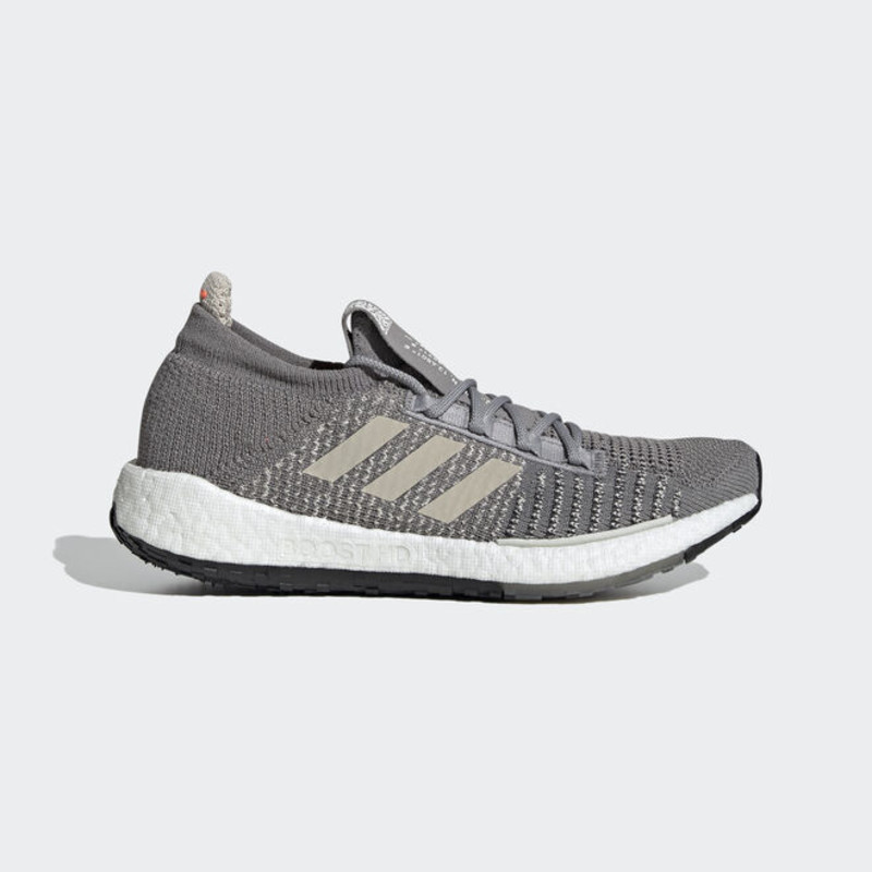 adidas channel Womens WMNS PulseBoost HD 'Dove Grey Aluminium' Dove Grey/Aluminium/Signal Coral Marathon Running | EG1008