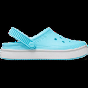 Ice blue lined on sale crocs