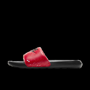 Nike Victori One Printed Slide 'Paint Splatter - University Red' | CN9678-600