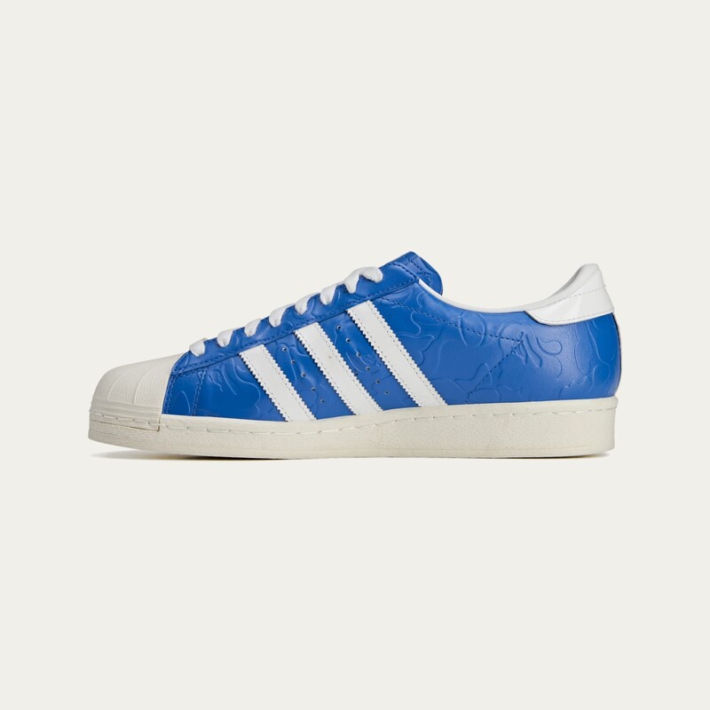 BAPE x adidas Superstar Vintage "Blue" | JR2702
