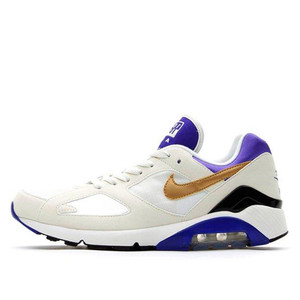 Air Max 180 OG QS Bright Concord / Olympic (Summit White / Metallic Gold) (2013) | 626960-175