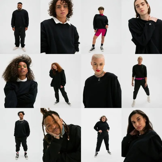 Converse SHAPES - First Unisex Apparel Collection
