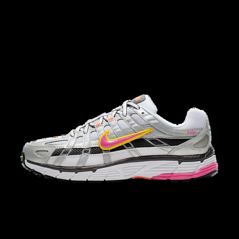 Nike p sales 6000 silver pink