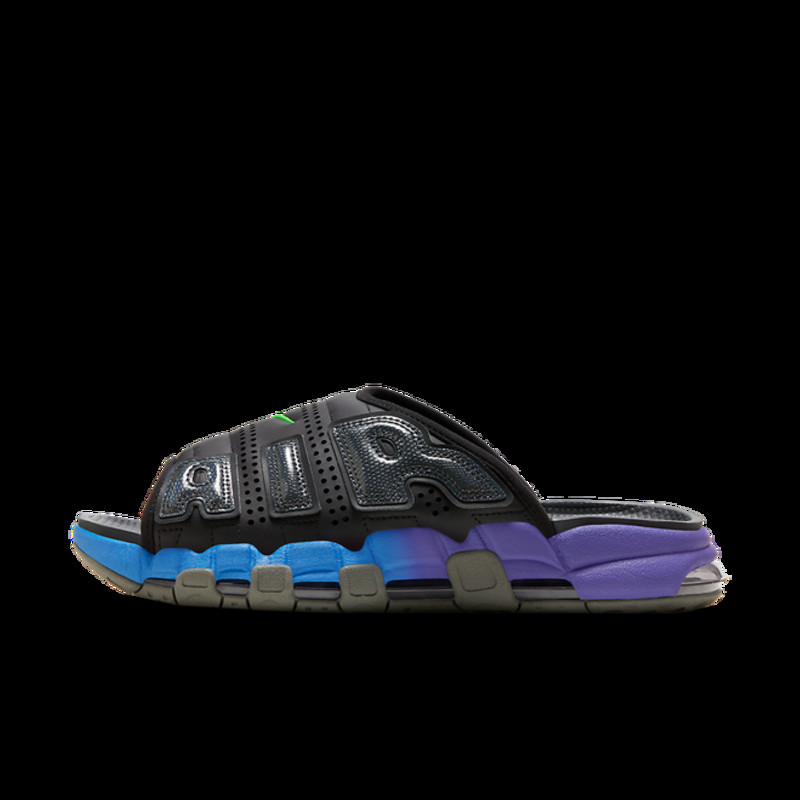 Nike Air More Uptempo Slide Blue Purple Gradient | FN8893-034