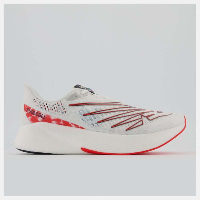 New Balance FuelCell RC Elite v2 - White with Neo Flame | MRCELZ2