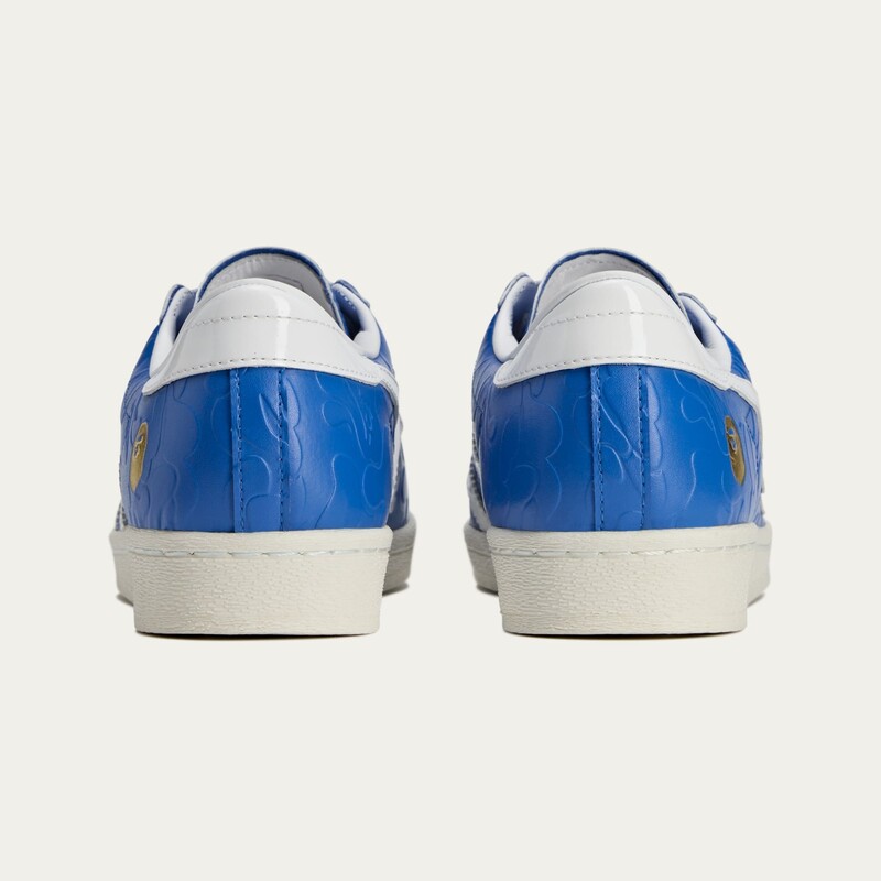 BAPE x adidas Superstar Vintage "Blue" | JR2702