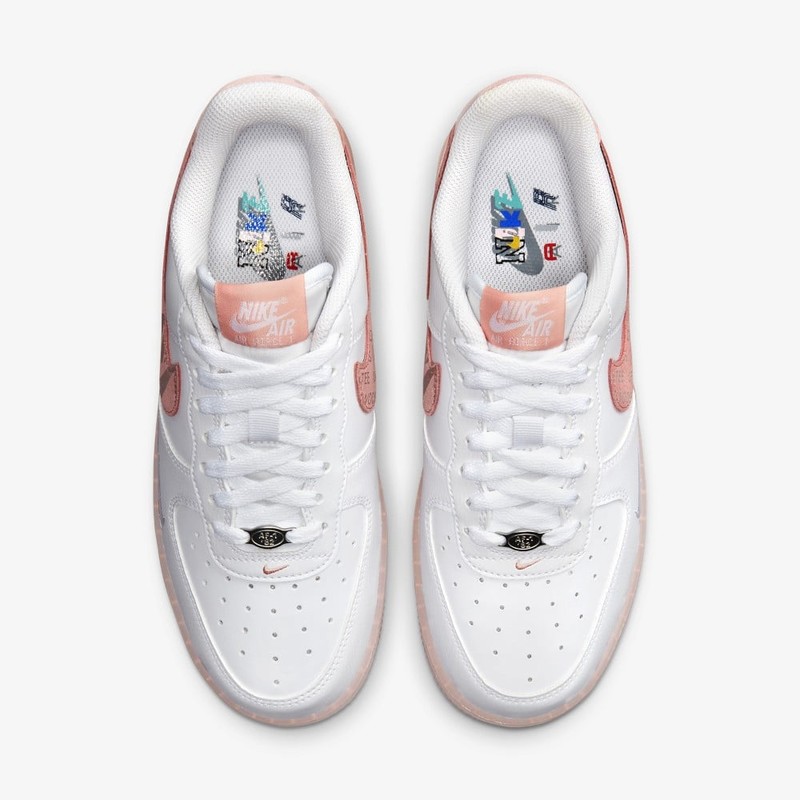 Nike Air Force 1 White/Pink | DQ5019-100