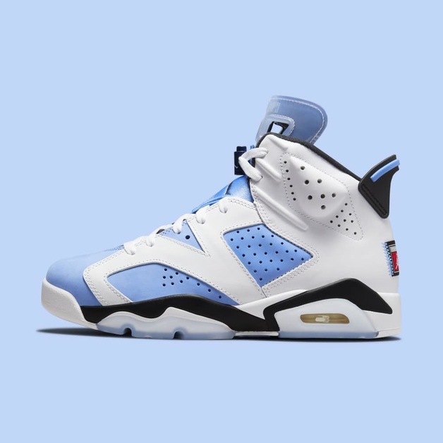 Blue retro 6 jordans best sale