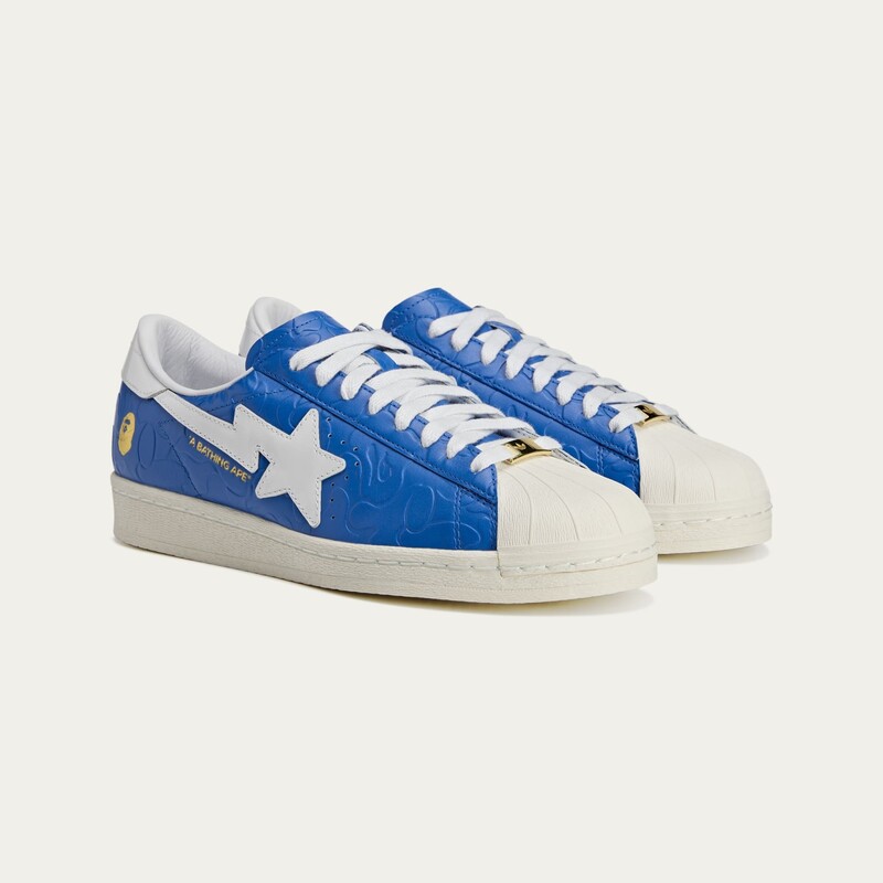 BAPE x adidas Superstar Vintage "Blue" | JR2702