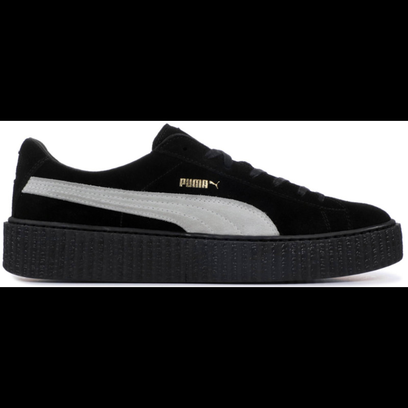 Puma Suede Creepers Fenty Rihanna Black White | 362178-01