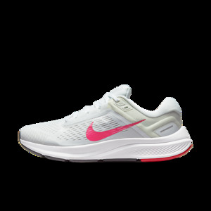 Nike Womens Air Zoom Structure 24 White Marathon Running | DA8570-103
