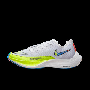 Nike ZoomX VaporFly NEXT% 2 White Volt Marathon Running | CU4111-103