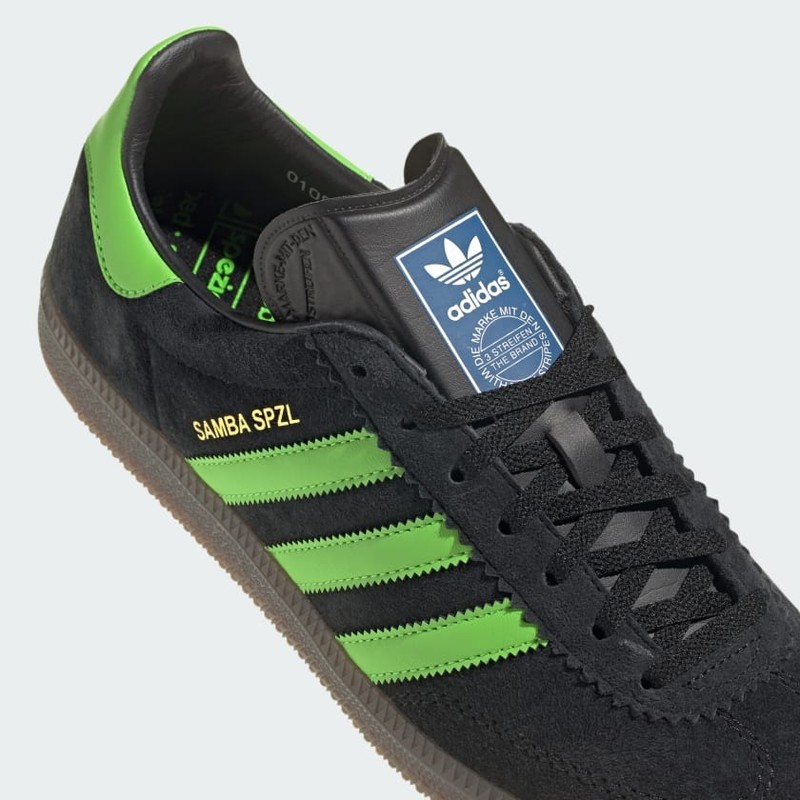 adidas Samba Deco SPZL "Black Lime" | IF5738