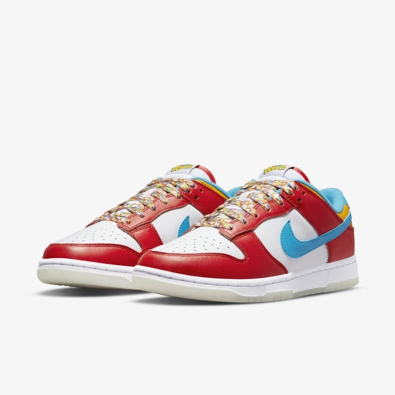 LeBron James x Nike Dunk Low Fruity Pebbles | DH8009-600