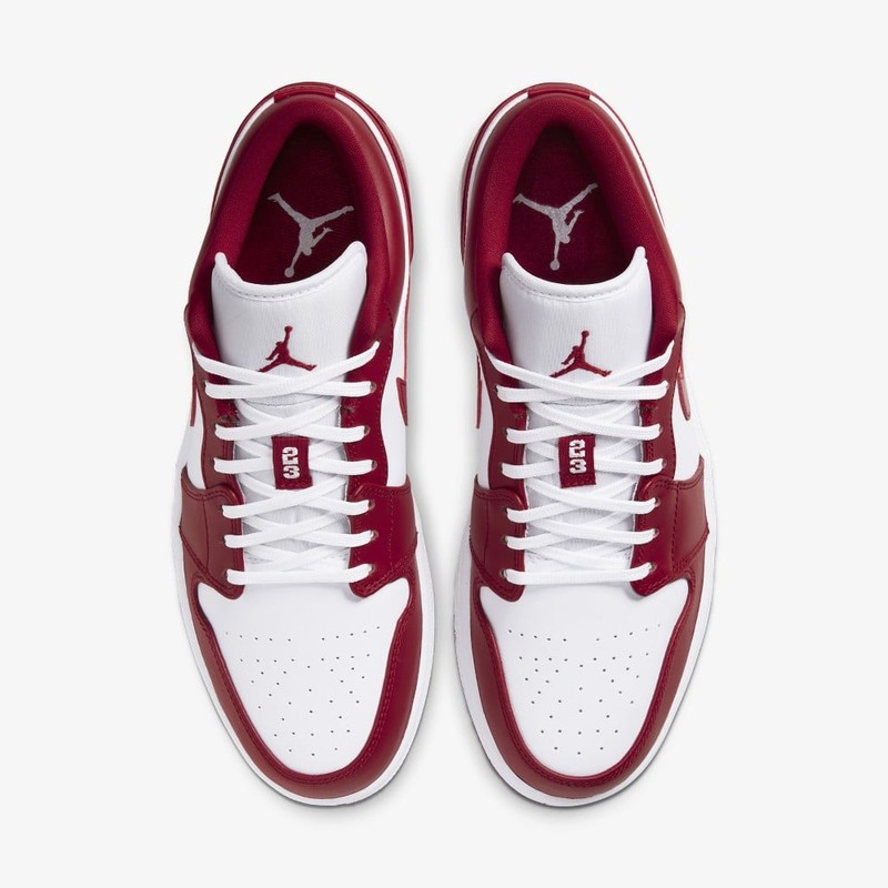 Air Jordan 1 Low Gym Red | 553558-611