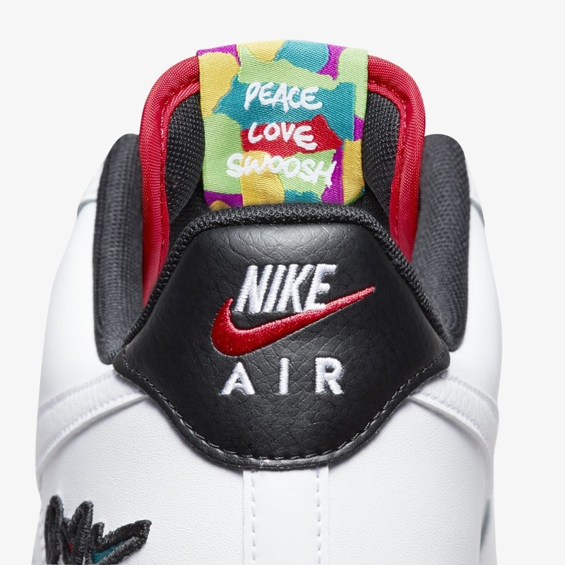 Nike Air Force 1 Peace, Love, Swoosh | DM8148-100