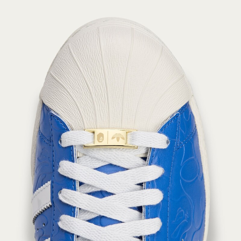 BAPE x adidas Superstar Vintage "Blue" | JR2702