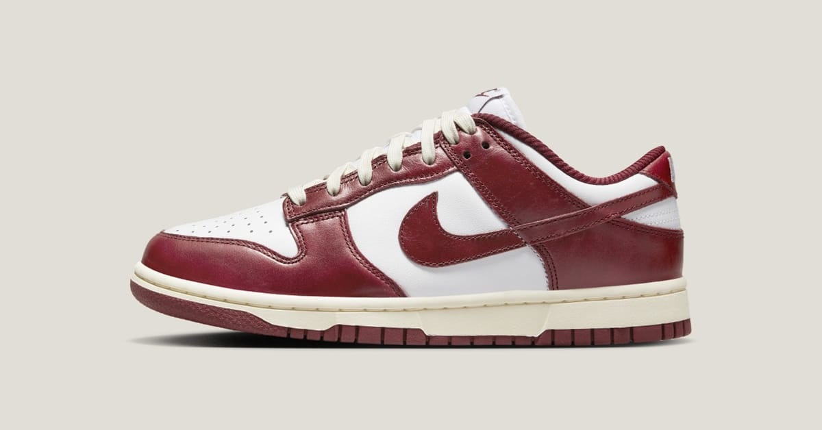 Bald droppt der Nike Dunk Low PRM „Team Red“