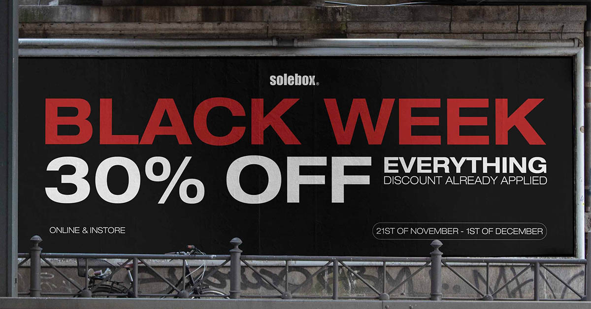 Solebox Sale: 30% off EVERYTHING | Dunks from €50