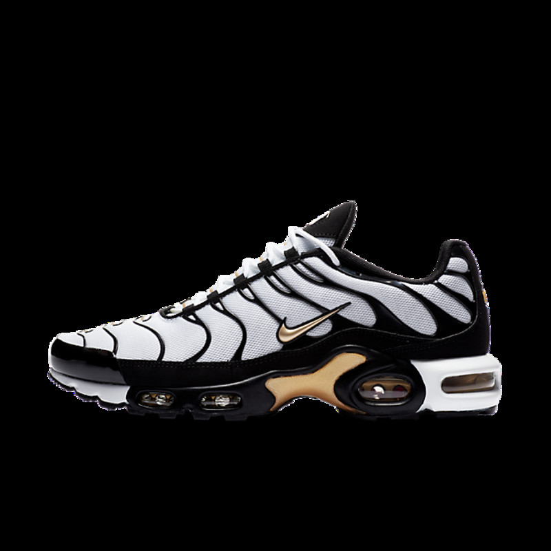 Nike tn hotsell black metallic gold