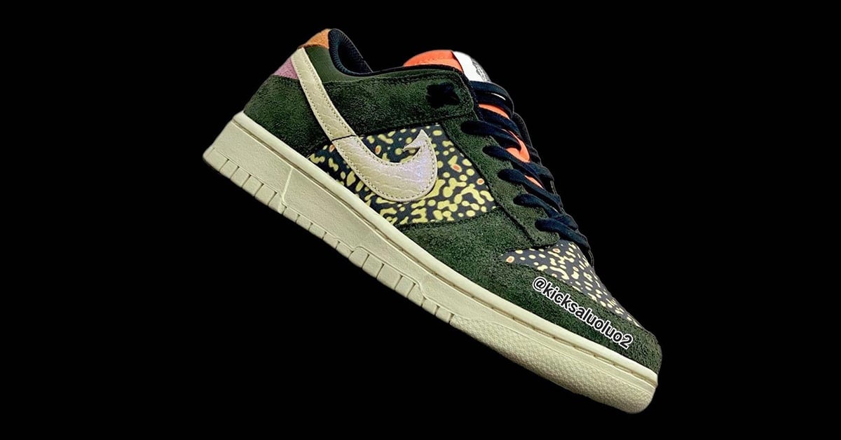 Deswegen sieht dieser Nike Dunk Low wie eine Forelle aus