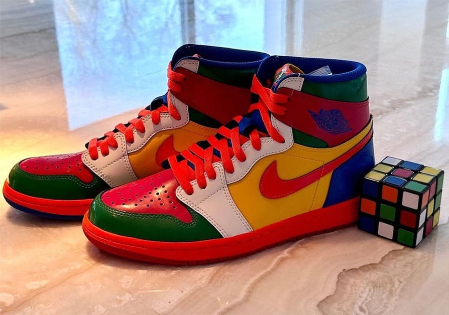 Ein Air Jordan 1 High „Rubik’s Cube“ wurde von Fat Joe enthüllt