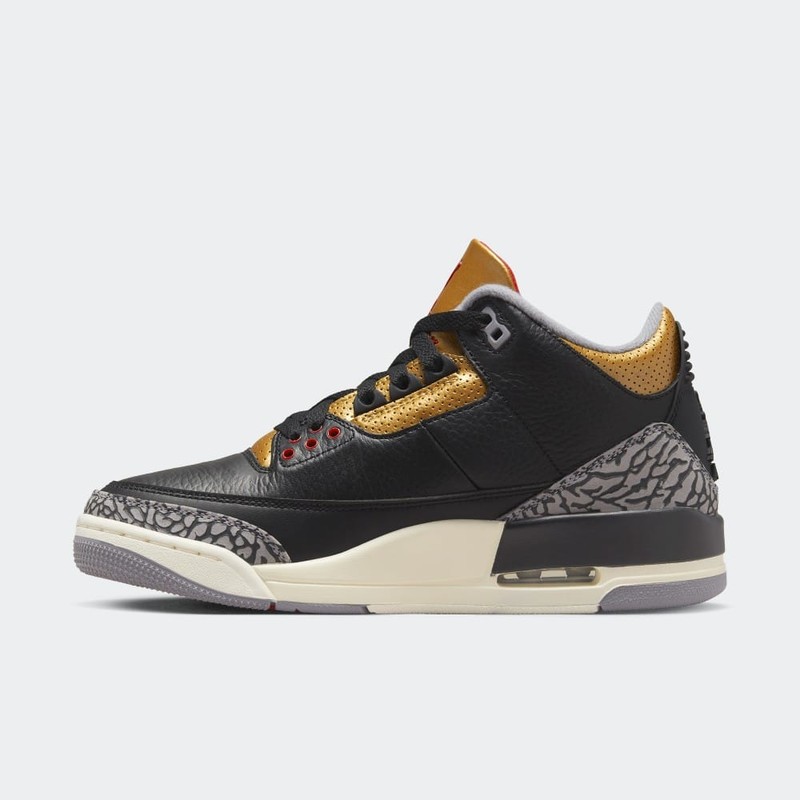 Air Jordan 3 Black/Gold | CK9246-067