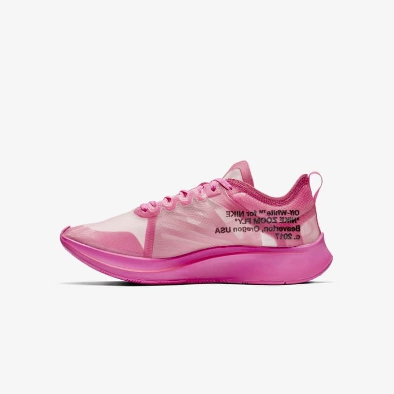 Off-White x Nike Zoom Fly Racer Pink | AJ4588-600