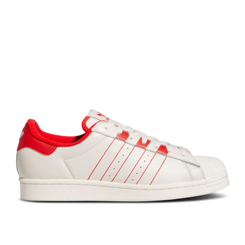 adidas Superstar 'White Vivid Red' | GZ4744 | Grailify