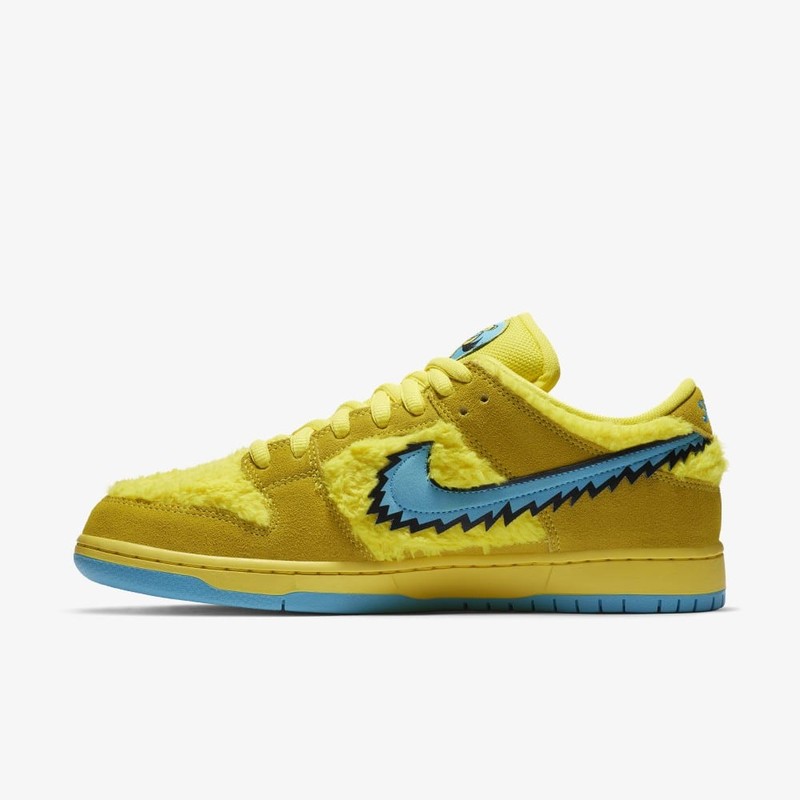 Grateful Dead Bears x Nike SB Dunk Low Yellow | CJ5378-700