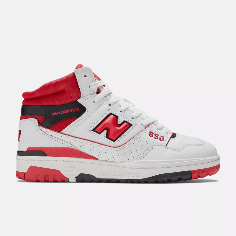 New Balance 650 White Red | BB650RWR