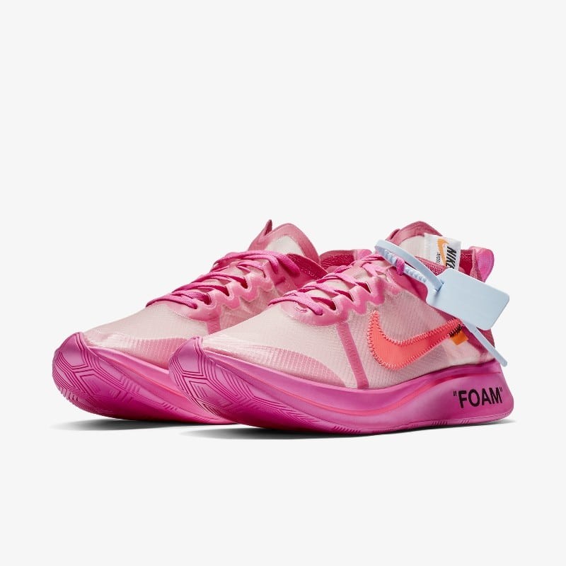Off-White x Nike Zoom Fly Racer Pink | AJ4588-600