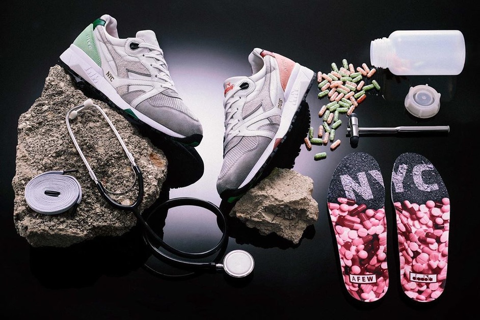 50 Limited Pairs of AFEW x Diadora N.9000 "Highly Addictive" Coming Out Soon