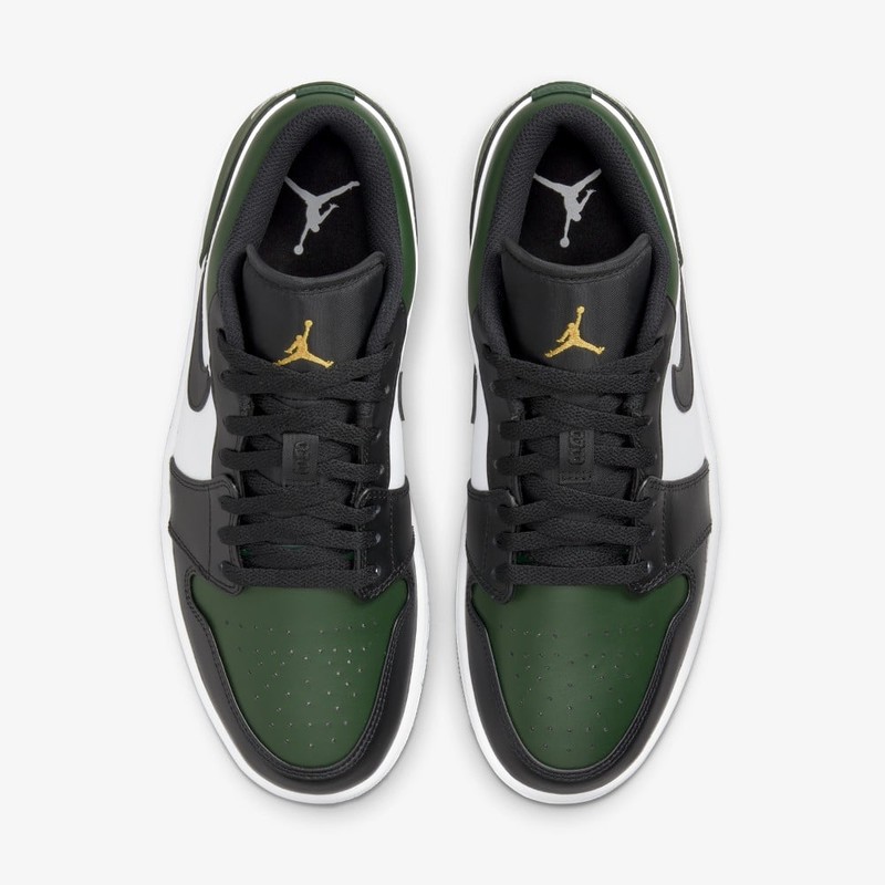 Air Jordan 1 Low Green Toe | 553558-371