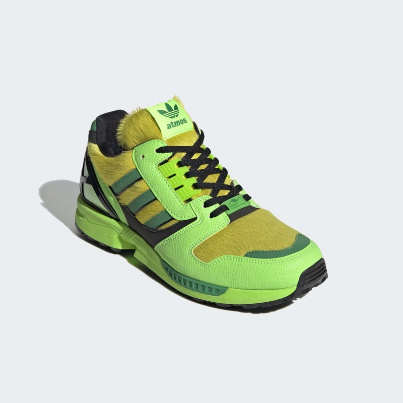 atmos x adidas ZX 8000 Solar Green | FX8593