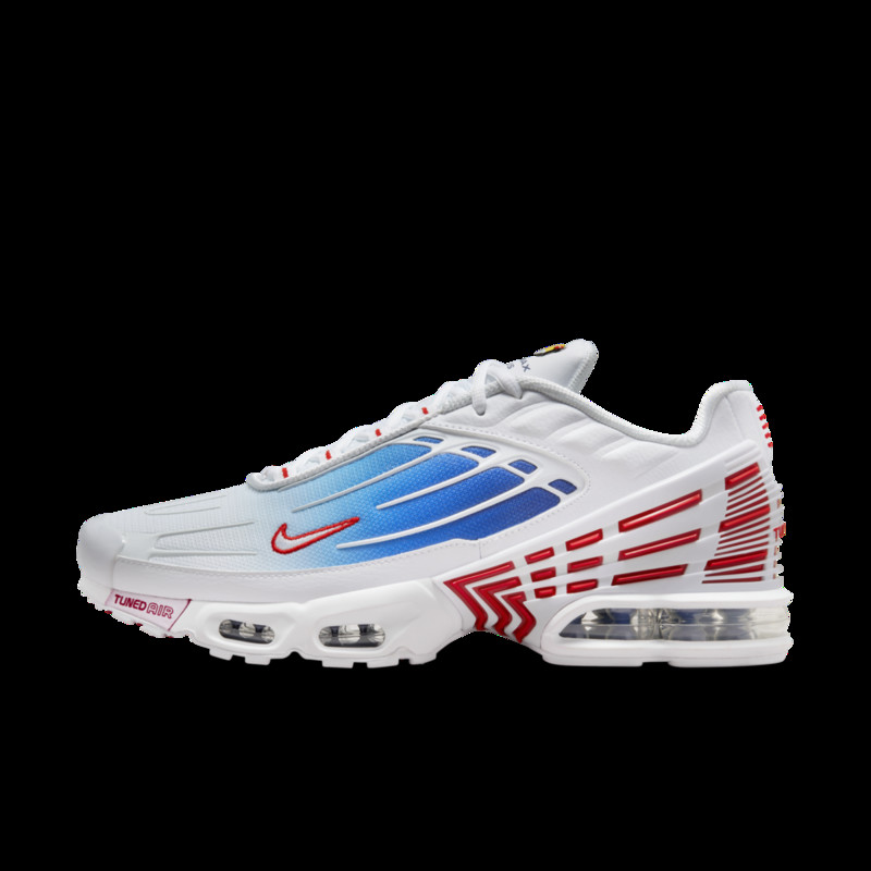 Air max plus shop red white and blue