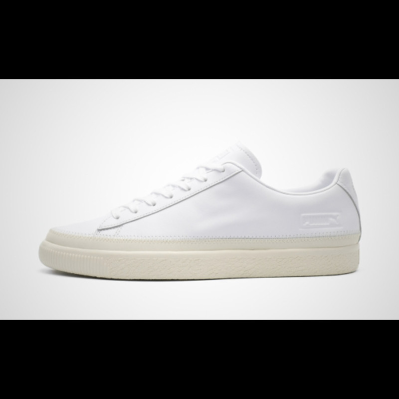 Puma basket best sale trim white